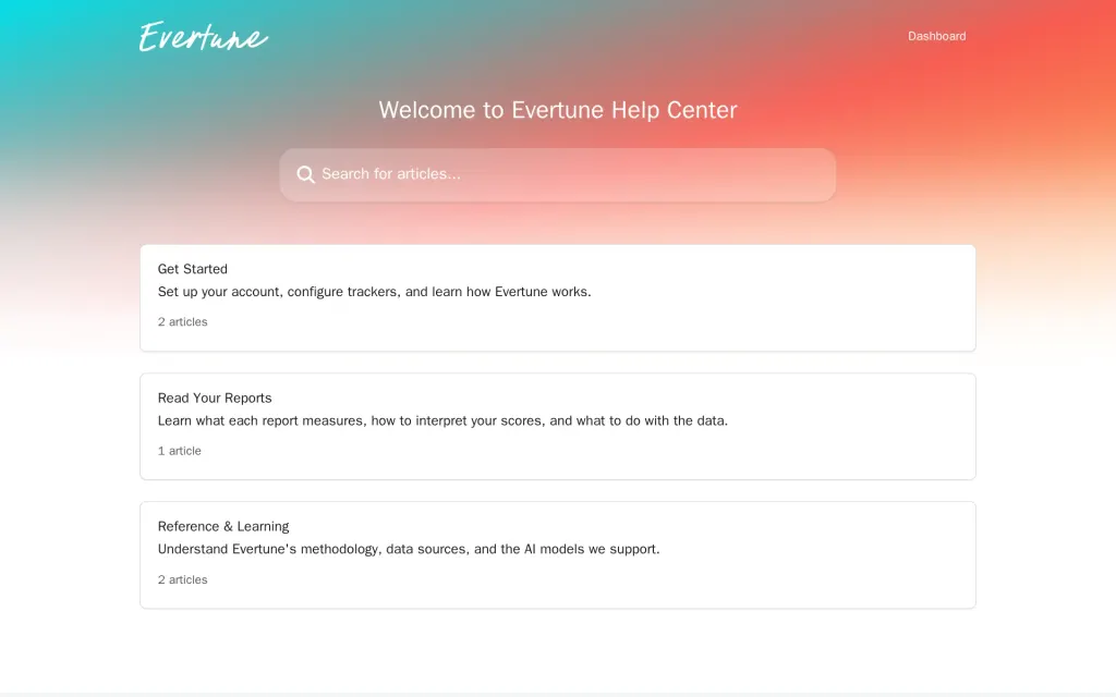 Docs of Evertune