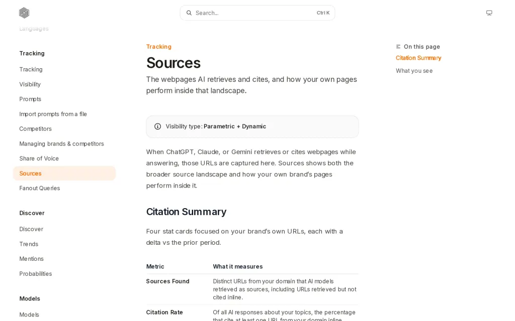 Docs of geoSurge