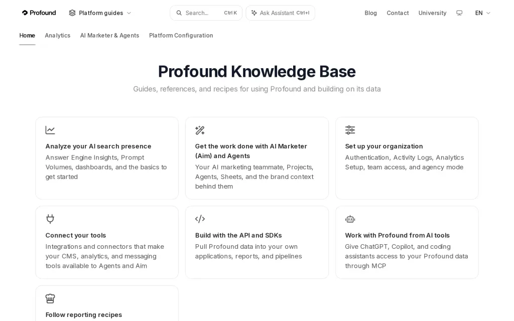 Docs of Profound