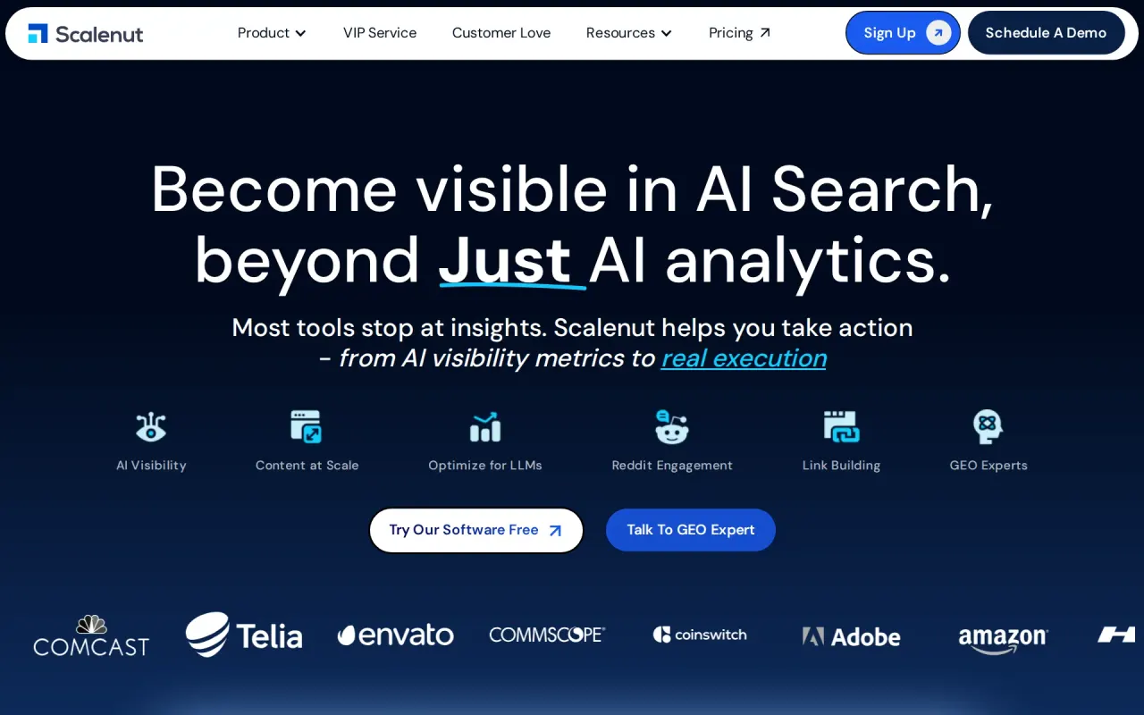 Screenshot of Scalenut