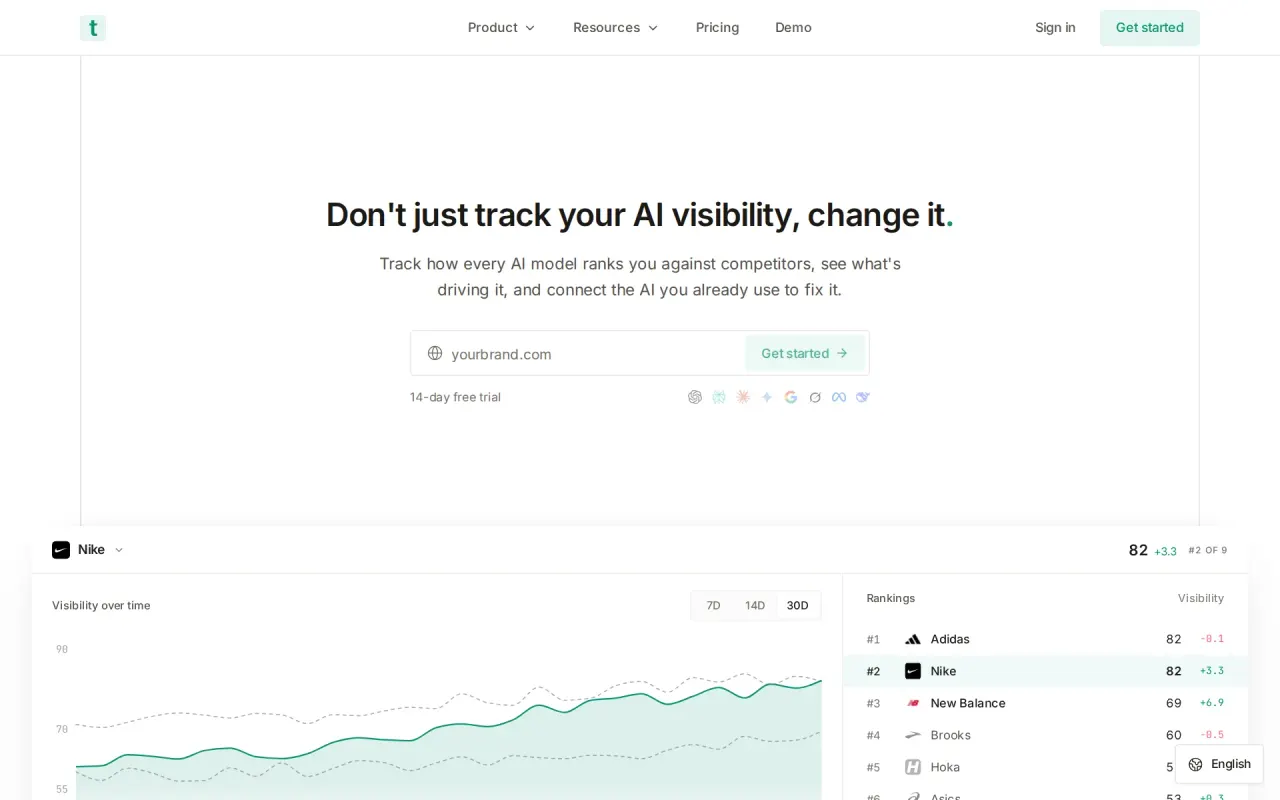 Screenshot of Trakkr