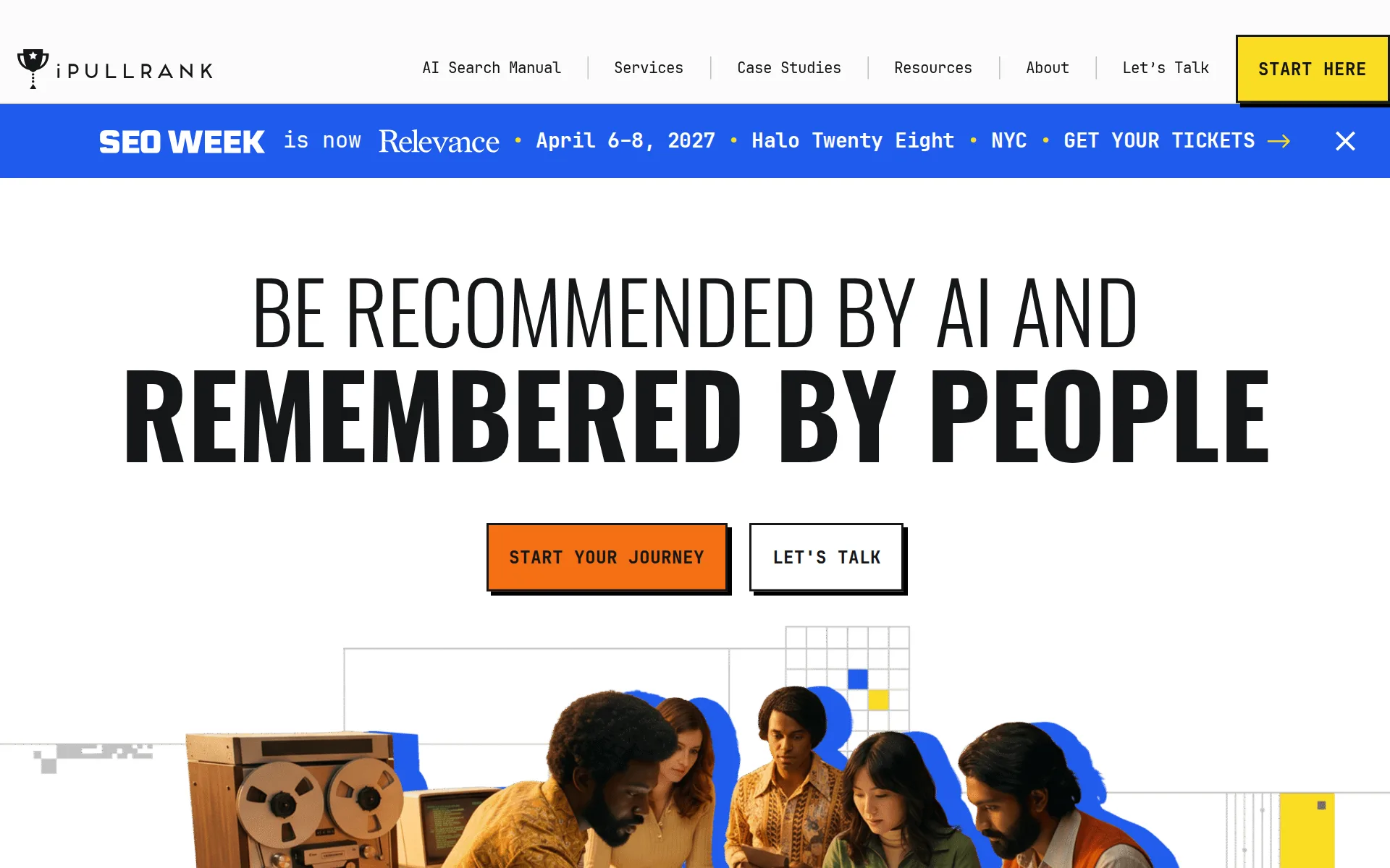 Screenshot of iPullRank