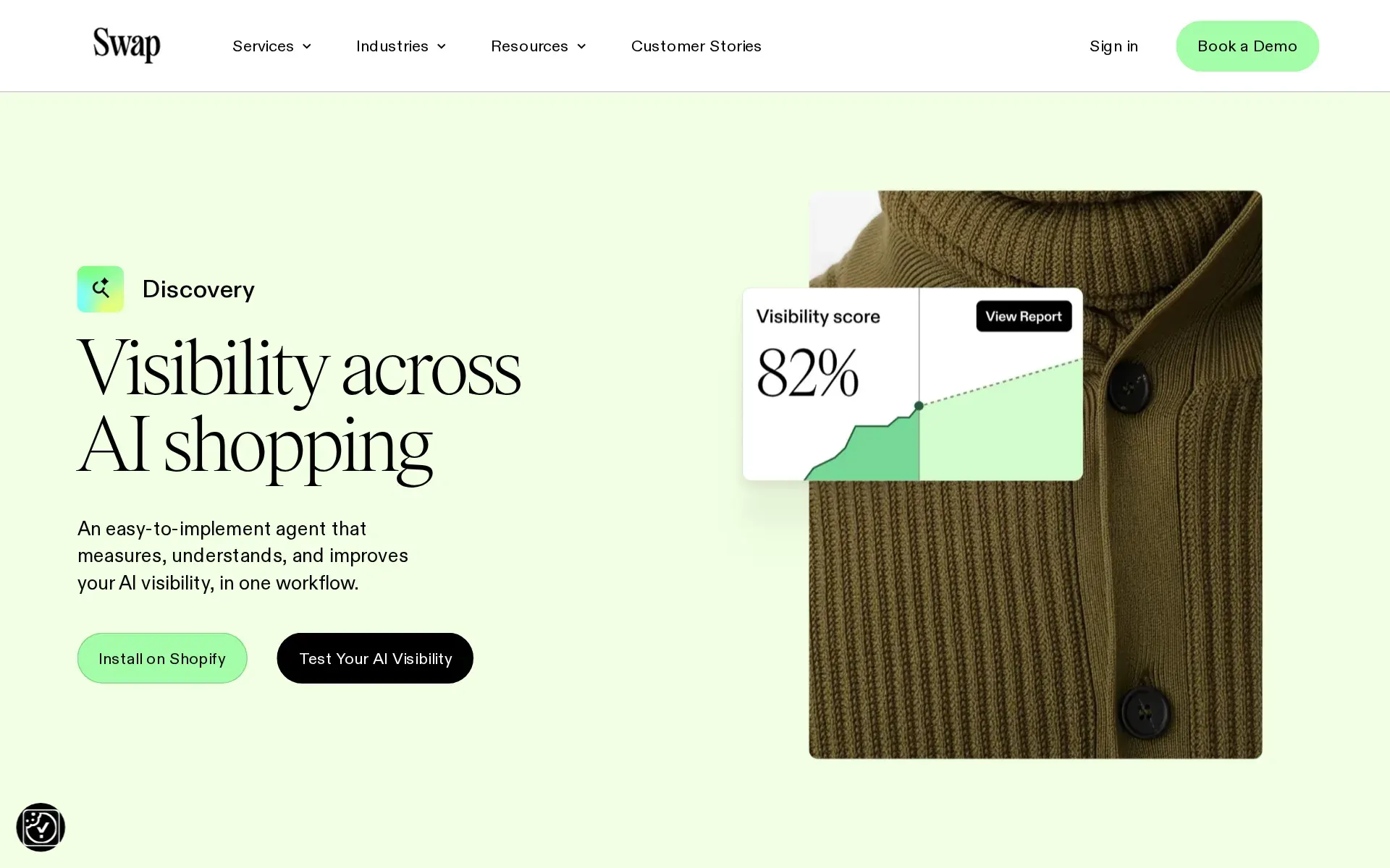 Screenshot of Vizby