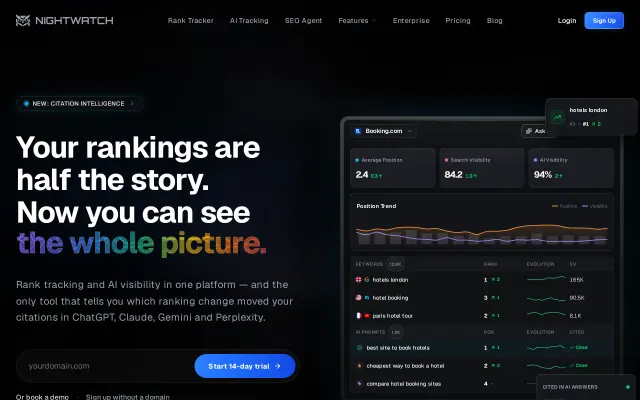 Screenshot of Nightwatch